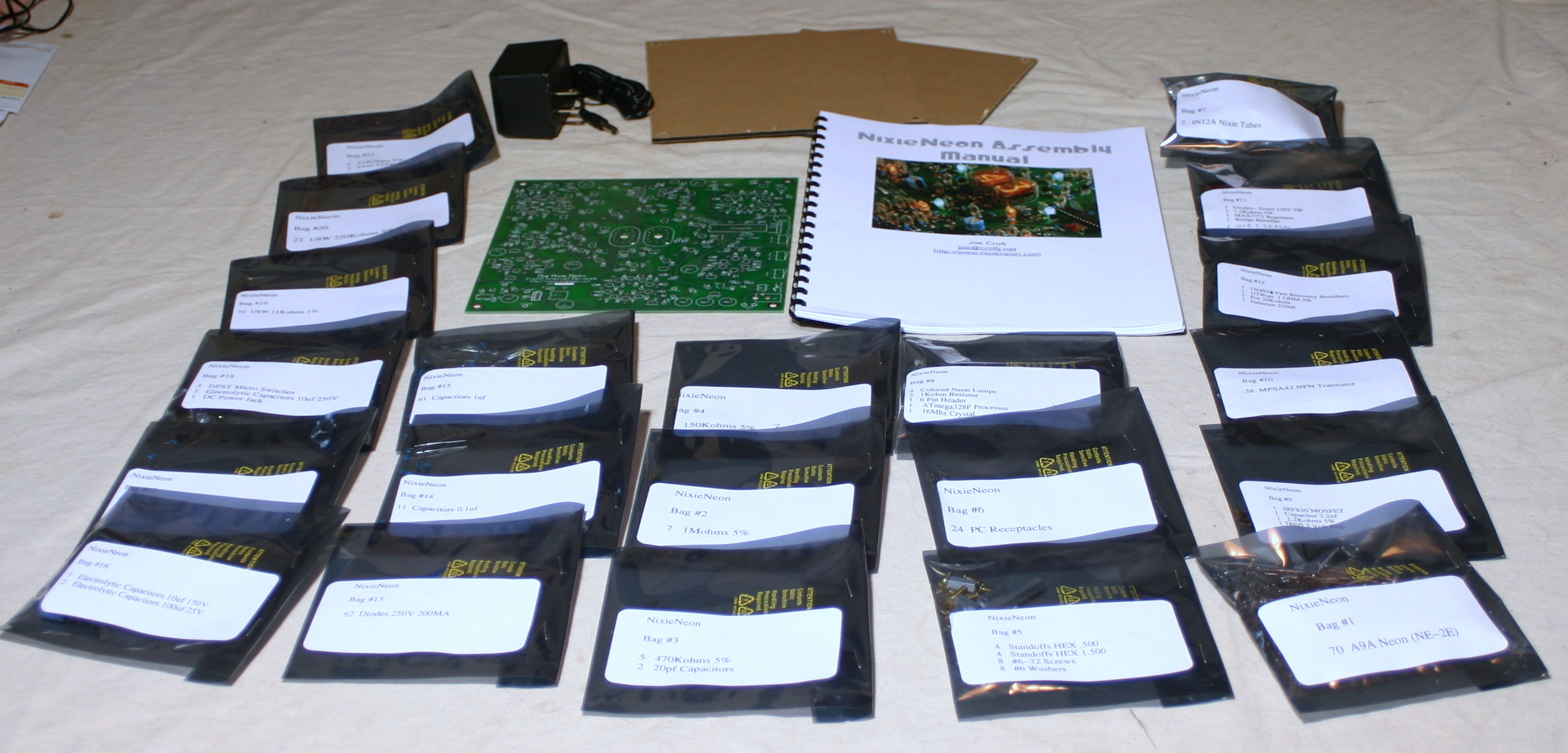 NixieNeon Clock Kit