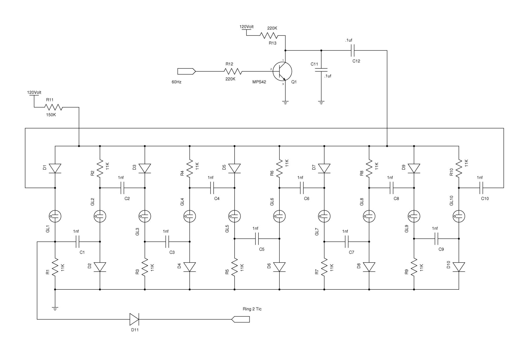 switches - switch matrix with ring counter - Electrical Engineering Stack  Exchange